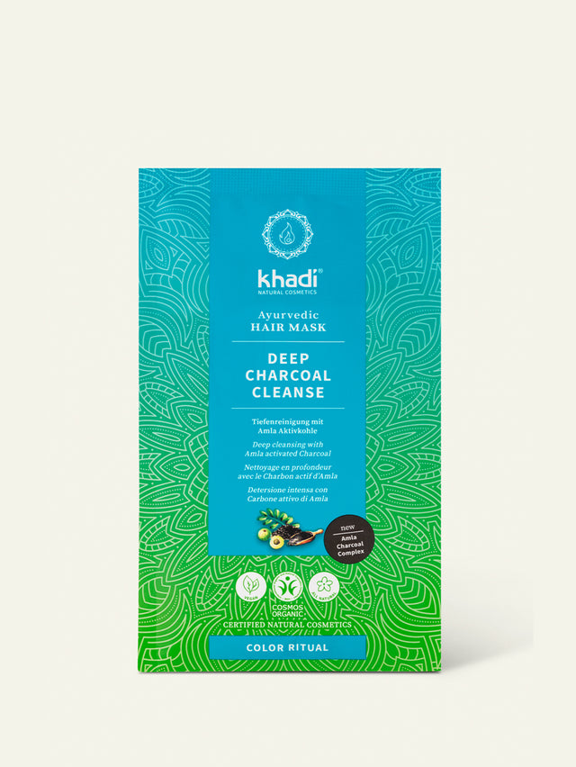 Deep Charcoal Cleanse Kopie der Color Prep Pflanzenhaarfarbe von Khadi