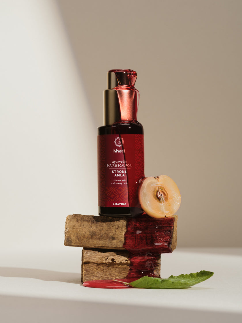Bild von strong amla Haar- und Kopfhautöl, eine allgemeine Produktdarstellung