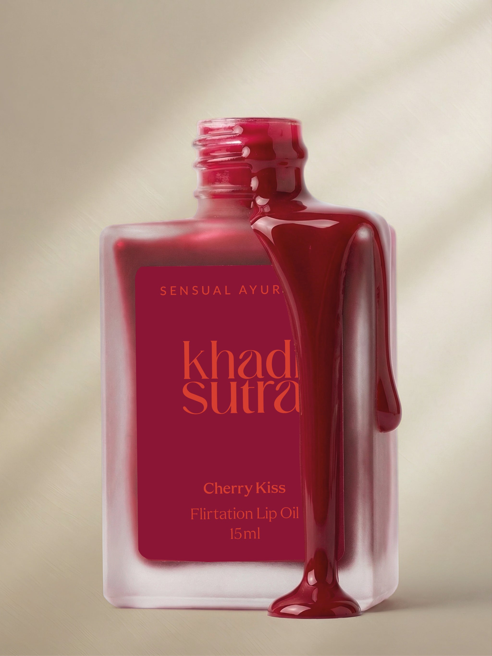 khadi sutra Oil Cherry Kiss