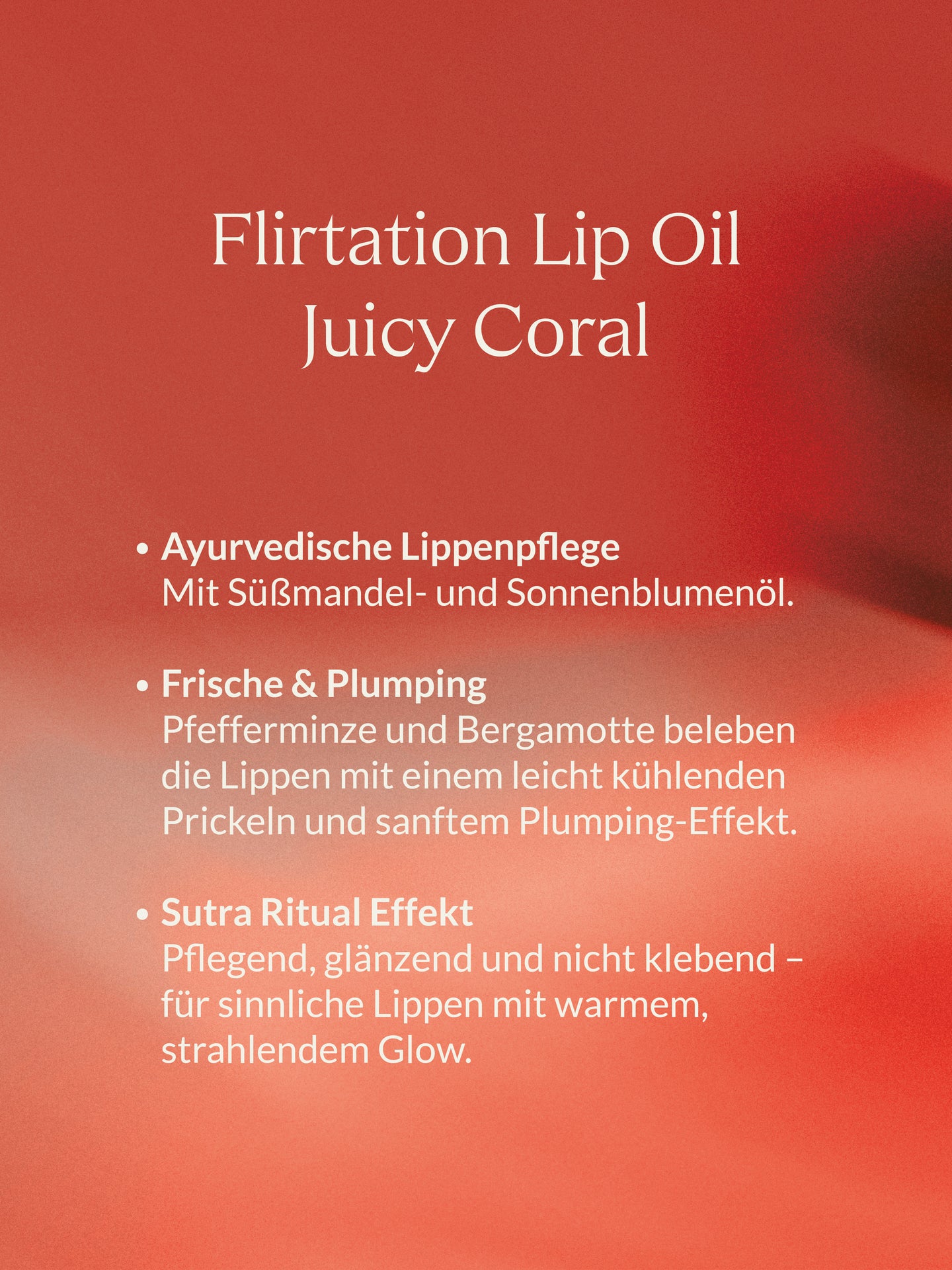 khadi sutra Lip Oil Juicy Coral