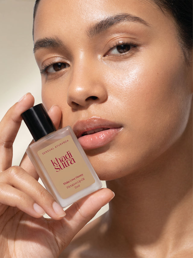 khadi sutra Lip Oil Make Love Honey