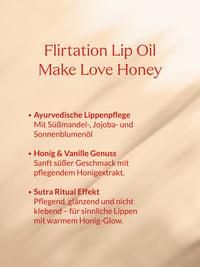 khadi sutra Lip Oil Make Love Honey