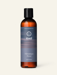 khadi Himalaya Rose Body Wash Vorderseite Produktbild