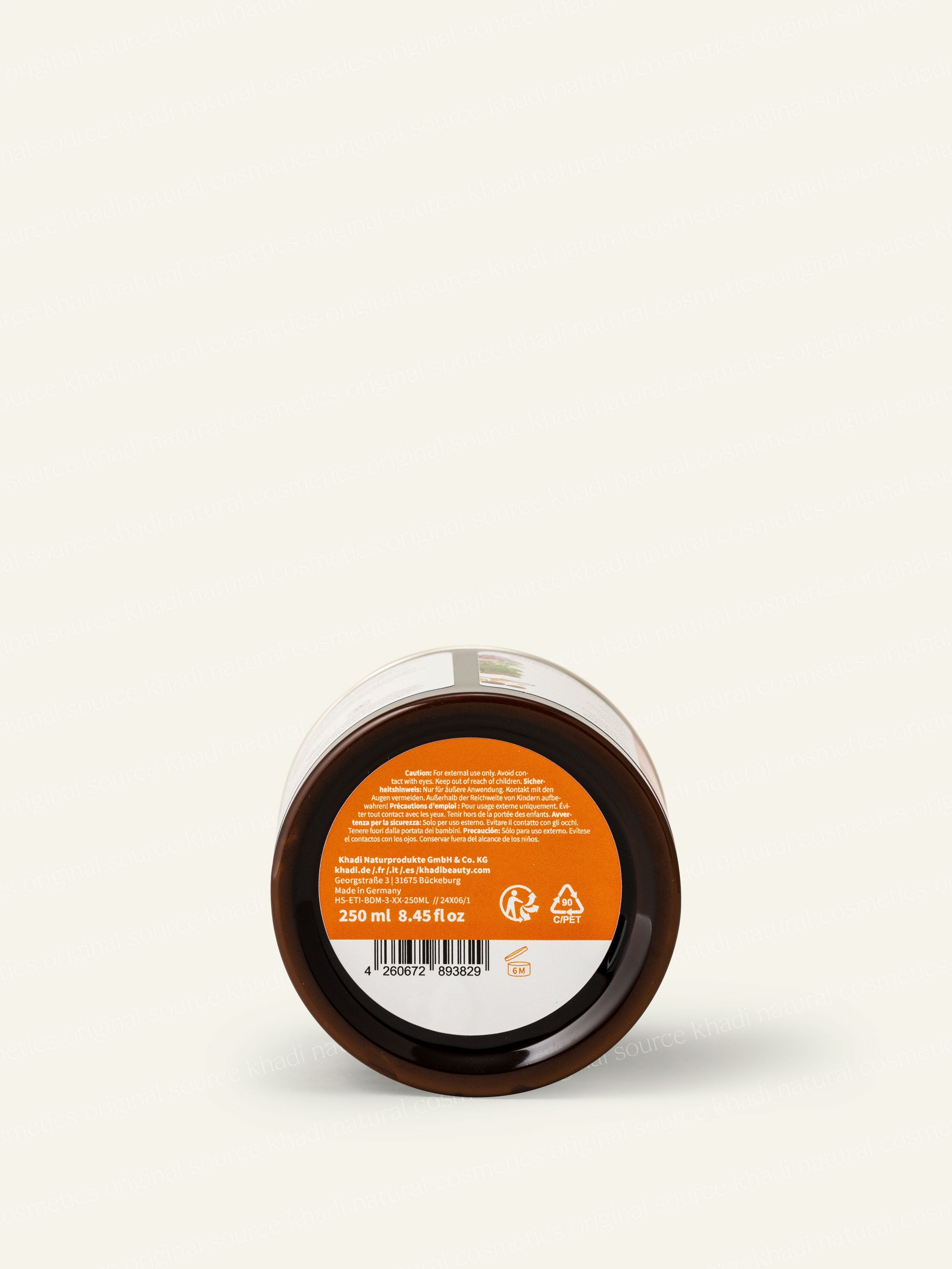 Indische Lotus Körpercreme - 250 Ml, Pflegende Formel Für Weiche & Duftende Haut