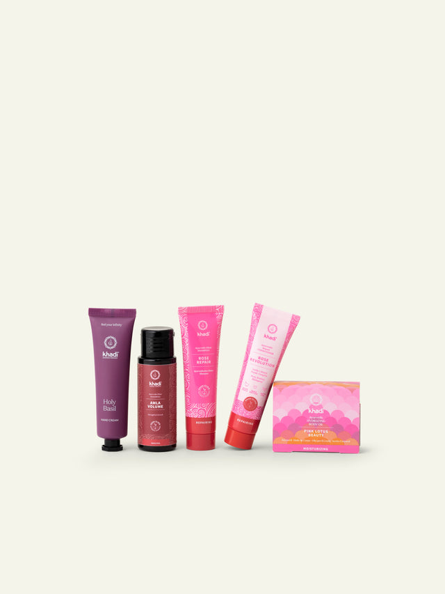 khadi Summer Travel Kit – praktische Pflegebegleiter für unterwegs im Sommer