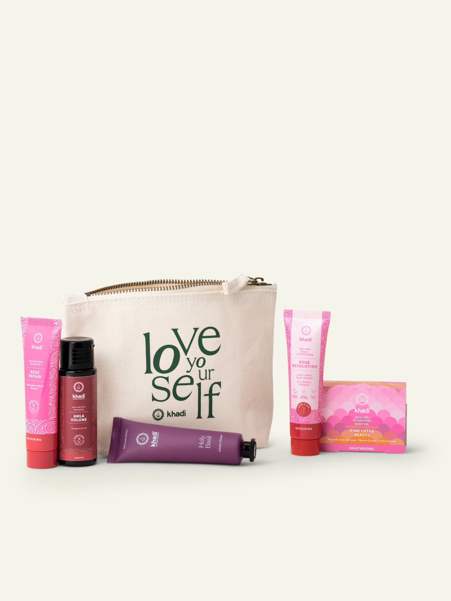 khadi Summer Travel Kit – praktische Pflegebegleiter für unterwegs im Sommer