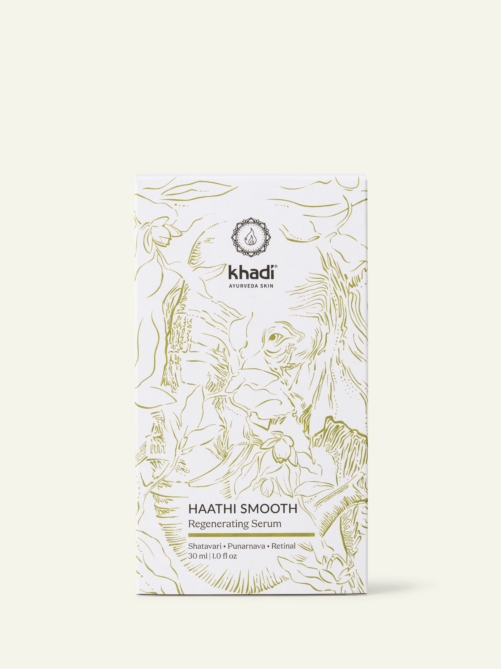 khadi Ayurveda Skin Haathi Smooth Serum Box