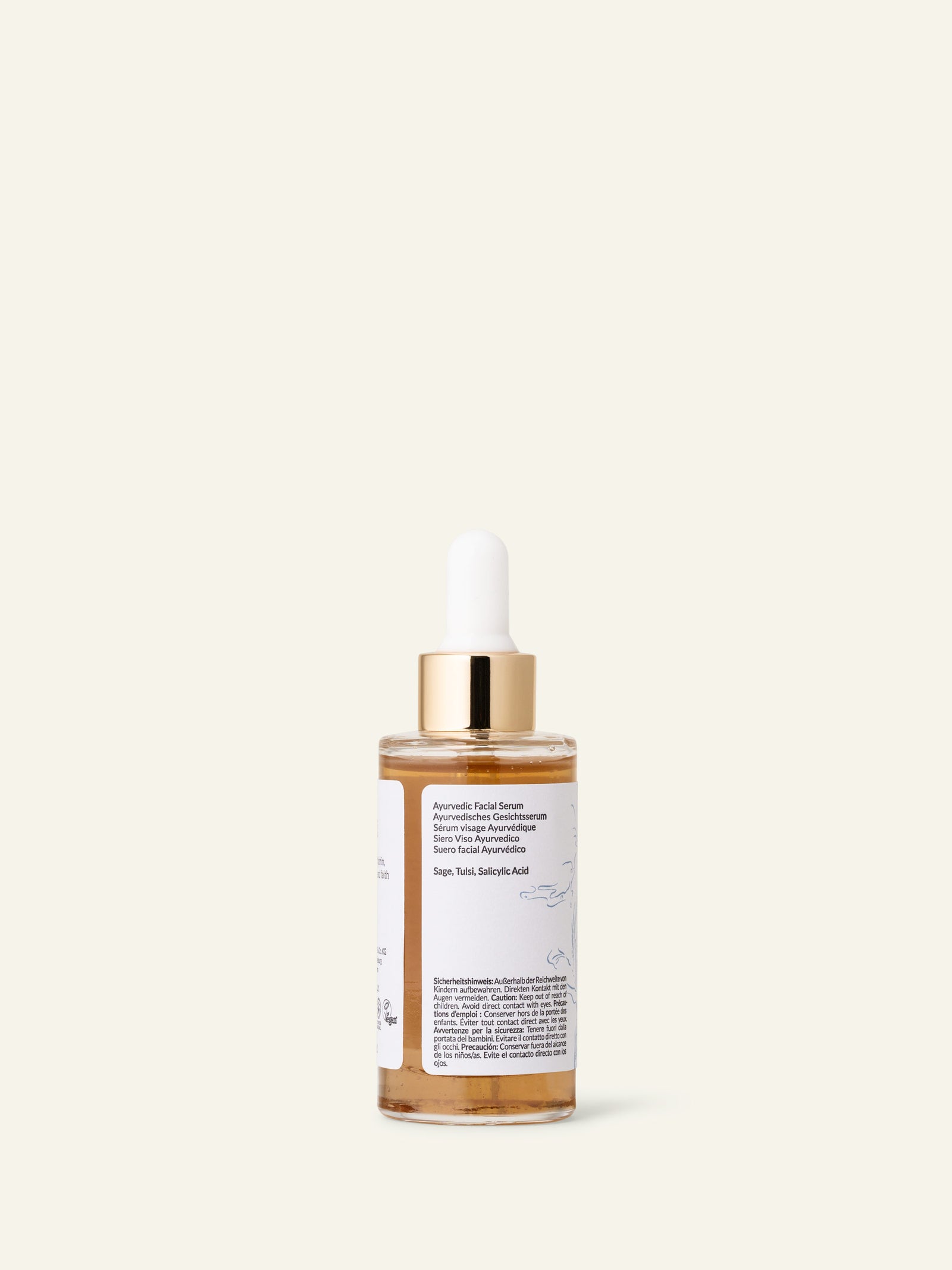 khadi Ayurveda Skin Susu Pure Serum flasche