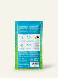 khadi Deep Charcoal Cleanse Haarwaschpulver Rückseite Produktbild