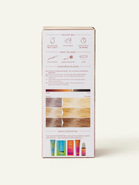 Bild von khadi Pflanzenhaarfarbe Hellblond Verpackung von hinten