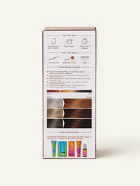 khadi Pflanzenhaarfarbe hellbraun Verpackung Anwendungsbeschreibung