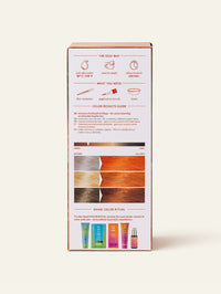 Bild von Kupfer Pflanzenhaarfarbe, Verpackung Seite DE-US von Khadi