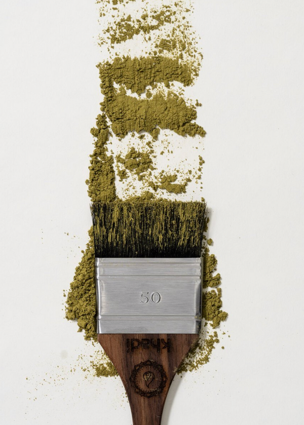 Bild von pflanzenhaarfarbe-pulver-ayurveda-pinsel von Khadi, Modell 3