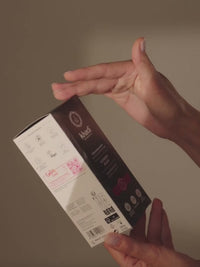 Video von Khadi Schwarz Haarfarbe Verpackung