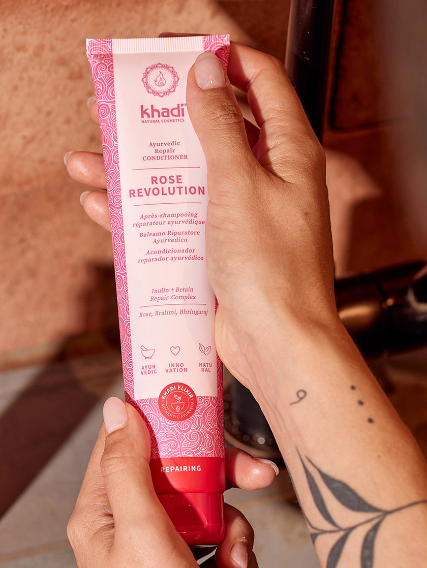 Bild von Rose Shampoo, Reisegröße von Khadi